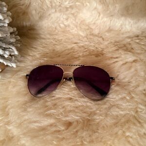 Steve Madden Rose Gold Frame Sunglasse